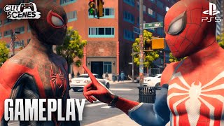 Spider Man Saves the City from Sandman  Marvels SpiderMan 2  Part 1 [upl. by Sonafets]