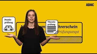 Die FührerscheinPrüfung Prüfungsangst was tun  ADAC [upl. by Anot]