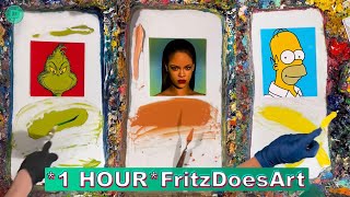 1 HOUR FritzDoesArt ArtColor TheoryTikTok Videos 2023  New FritzDoesArt TikTok Compilations [upl. by Shyamal]