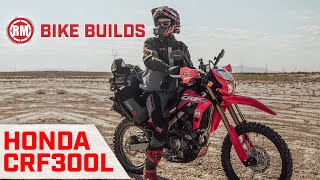 Honda CRF300L Light Adventure Bike Build [upl. by Selbbep]