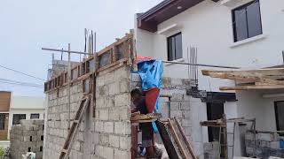 Day 13 amp 14  Construction of House Extension [upl. by Nitsyrk]