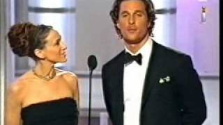 Sarah Jessica Parker  Matthew McConaughey  GG 2006 [upl. by Ynattirb]