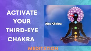 Third Eye Chakra Meditation  Guided Meditation  Nidhi Kapoor [upl. by Aitsirt451]