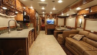 IWS Motor Coaches Explorer 3000FM by Renegade RV Stock 82114 INTERIOR [upl. by Levey]