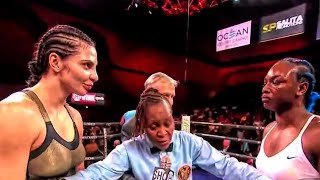 CLARESSA SHIELDS VS CHRISTINA HAMMER MIDDELWEIGHT WORLD TITLE UNIFICATION [upl. by Morie364]