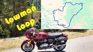 F Lowman Loop on a Triumph Thruxton R [upl. by Barbara]