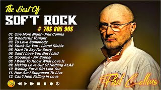 Phil Collins Elton John Bee Gees Eagles Foreigner Sade 🔈 Soft Rock Hits 70s 80s 90s Full Album [upl. by Arvie]