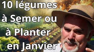 Les Incontournables du Potager en Janvier Nord vs Sud [upl. by Lenneuq871]