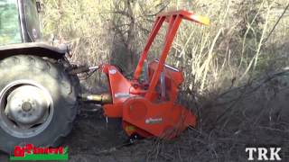 Forestry shredding mower TRK  Trinciatutto forestale TRK [upl. by Andy]