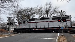 Railroad Crossing Elmwood Park US  Center St  New Jersey [upl. by Colly302]