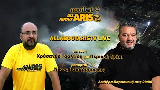 Novibet AllAboutARIS TV LIVE 120124 [upl. by Blum950]