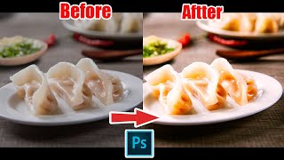 Photoshop for Food Photography  How To Edit Food Photography in Photoshop  N5studio [upl. by Edwyna]