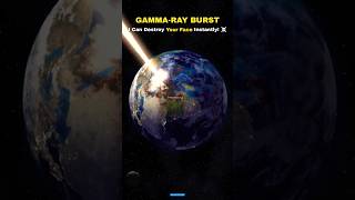 Earth vs GammaRay Burst ☠️💀 shorts space earth [upl. by Adnac681]