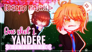 ❤️one shot🧡 Yanderé simulator hazu Kashibuchi X osano najimi🧡 gustos vergonzosos❤️ [upl. by Nitsud]