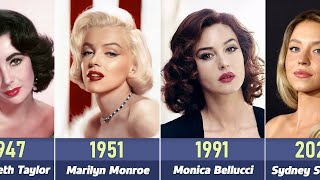 The Most Beautiful Actresses Every Year 1930  2024 [upl. by Letty]