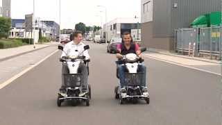 De Quingo 5wiel Scootmobiel wordt getest door RTL4 [upl. by Aerbua]