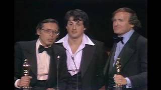 Rocky Wins Best Picture 1977 Oscars [upl. by Ahsyek]