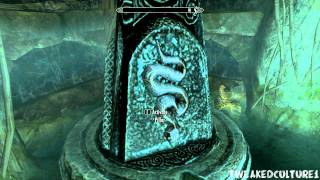 Forbidden Legend Geirmunds Hall Puzzle Unlock Skyrim  WalkThrough [upl. by Sundin]