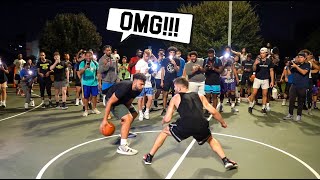 Rematch Vs Friga Was INSANE 5v5 Basketball At The Park [upl. by Eldreeda154]