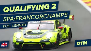 RELIVE  DTM Qualifying 2  SpaFrancorchamps  DTM 2022 [upl. by Kevon342]