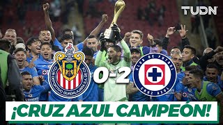 Resumen y goles  Chivas 02 Cruz Azul  Copa por México 2022  TUDN [upl. by Aernda480]