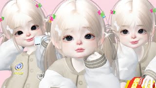 Zepeto Face tutorial  Tutorial oplas zepeto baby girl  Non pro amp pro mode [upl. by Retsim]