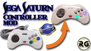 Restoring and Modding a Sega Saturn Controller [upl. by Eisoj]