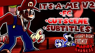 4K ItsAMe V2 FC Cutscene amp Subtitles  Marios Madness V2 Version 2 [upl. by Astrahan]