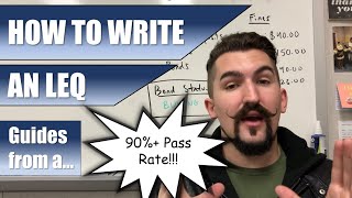 How to Write an LEQ 2019 AP World AP Euro amp APUSH [upl. by Eelra518]