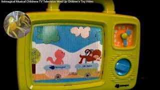 ItsImagical Musical Childrens TV Television Wind Up Childrens Toy Video [upl. by Bradski]