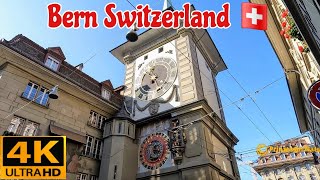 Bern Switzerland 4K  City Walking Tour Vlog [upl. by Onivag737]