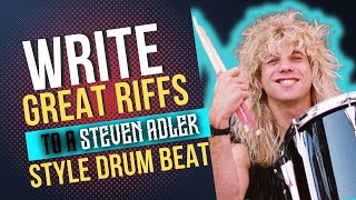 🥁 Steven Adler Style Drumbeat  106 BPM FREE WAV DOWNLOAD [upl. by Buell]