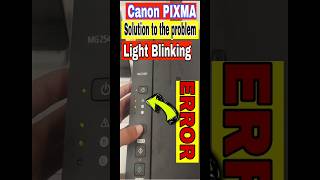 Canon PIXMA mg 2540s solution light blinking error canon pixma [upl. by Oreves]