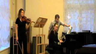 Alfred Schnittke violin Sonata 2 quotQuasi una sonataquot [upl. by Ainotna]