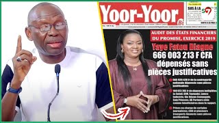 Y Fatou Diagne épingllée avec 666 Millions sans justificatifs S Saliou Gueye fait des révélations [upl. by Ileak206]