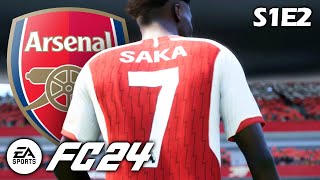 STARBOY SAKA  FC 24 Arsenal Career Mode S1E2 [upl. by Abshier]