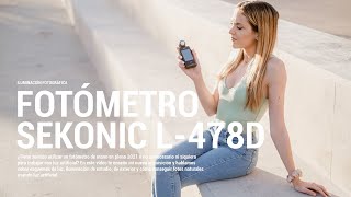 ¿Sabes para qué sirve un fotómetro hoy en día ⚡ Sekonic L478D [upl. by Yentihw]