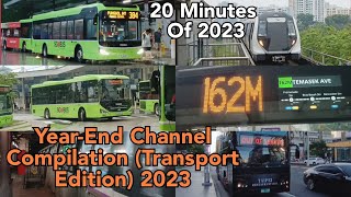 20 Minutes Of 2023  YearEnd Channel Compilation 2023  Transport Edition [upl. by Eidnac601]