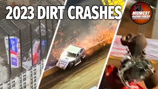 How the Dust Settled 2023 Dirt Racing Crash Compilation [upl. by Aronael]