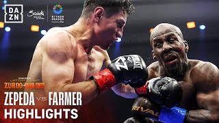 Riyadh Season Latino Night  William Zepeda vs Tevin Farmer Fight Highlights [upl. by Pantin]