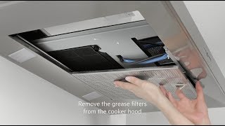 How to change your AEG cooker hood filter  Carbon filter [upl. by Oilasor]