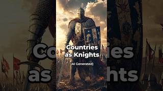 Countries as Knights  Ai Generated [upl. by Akimrej]