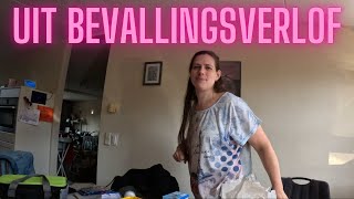 Uit bevallingsverlof  Eerste week terug gaan werken – Vlog 169 [upl. by Josler]