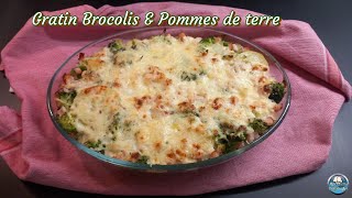 Recette du GRATIN de BROCOLIS et POMMES de TERRE 🥔🥦 [upl. by Fante887]