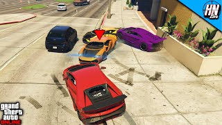 REAL vs FAKE Pegassi  GTA 5 ManHunt [upl. by Stranger]