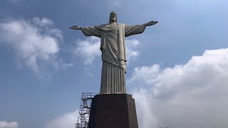 VISITA DO CRISTO REDENTOR  RIO DE JANEIRO [upl. by Arodnap]