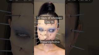 TrypanophobiaThe fear of needles halloweenmua spookyseason sfx fyp explorepage halloween2024 [upl. by Ainahtan]