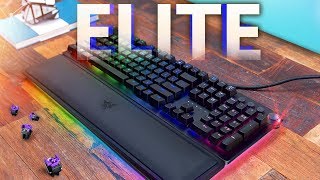 Razer Huntsman Elite Gaming Keyboard Review [upl. by Diskin]