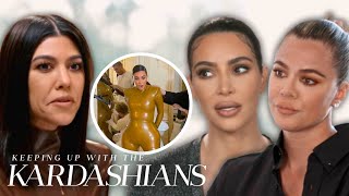 Kim and Kourtney Kardashian Brave Paris Fashion Week Amid Growing Pandemic Concerns  KIUWTK  E [upl. by Inva]