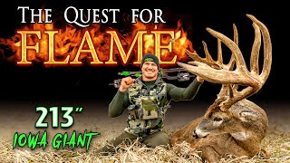 Bowhunting a 213” Iowa Giant 😳  The Hunt For FLAME 🔥 Bowmar Bowhunting [upl. by Alekal]